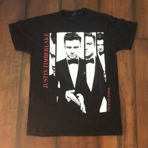 Justin Timberlake Tour t-shirt